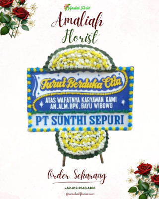 Papan Bunga Duka di Puhun Pintu Kabun