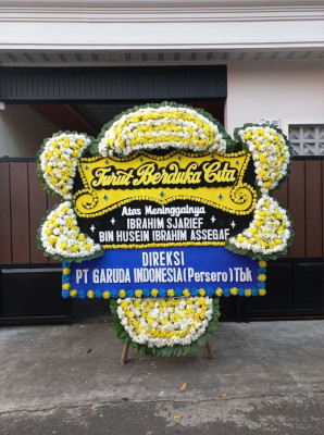 Papan Bunga Duka di Puhun Pintu Kabun
