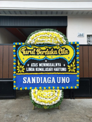 Papan Bunga Duka di Puhun Pintu Kabun
